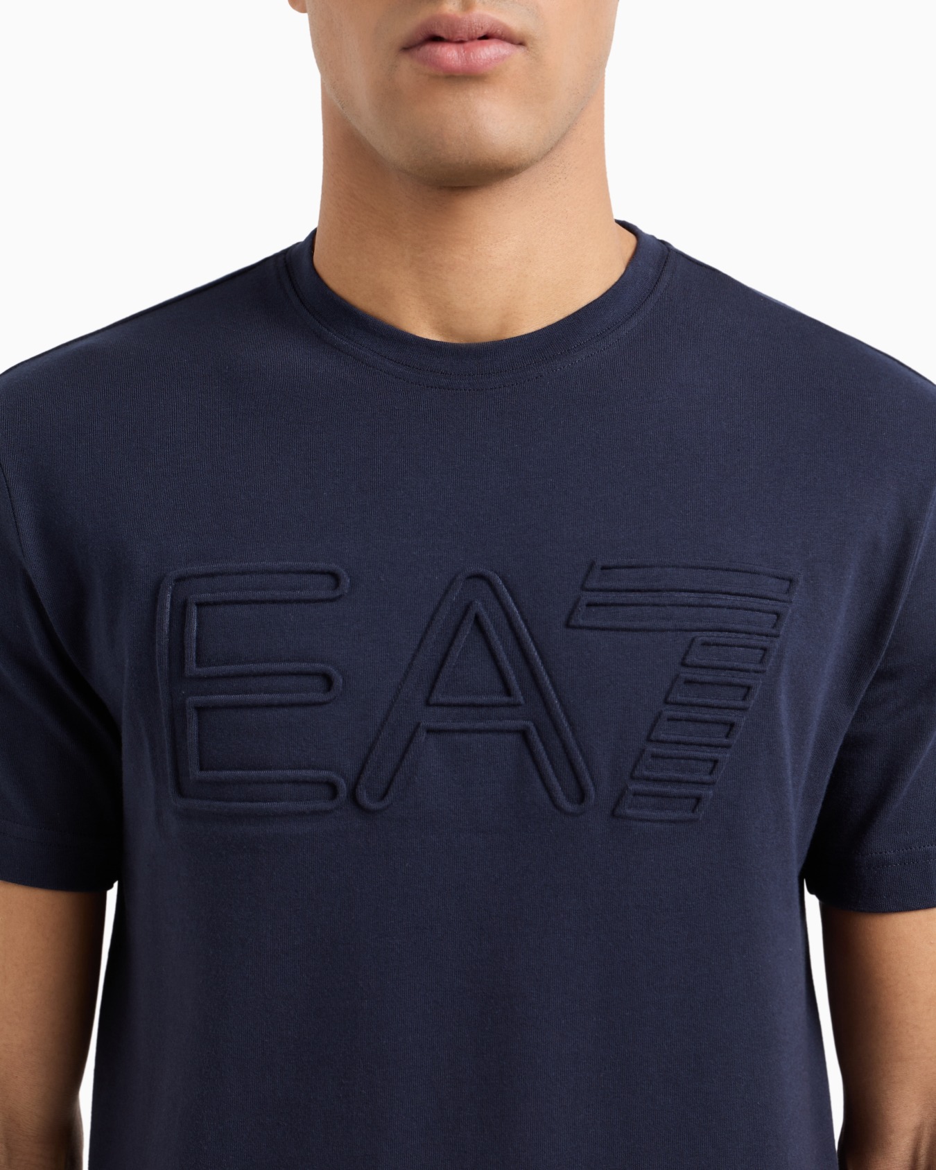 Logo Series T-Shirt mit kurzen Ärmeln aus Bio-Baumwolljersey Folie 5