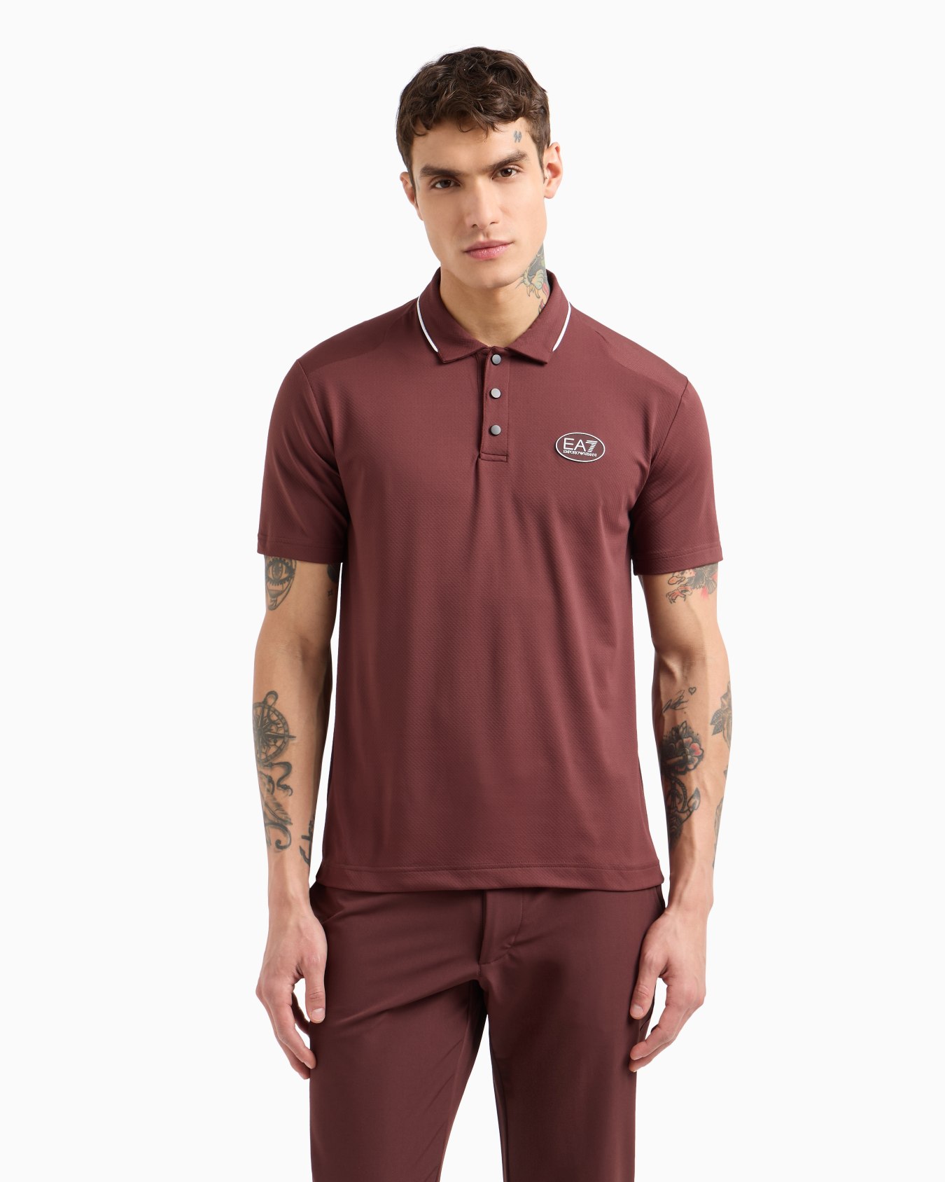 Golf Pro polo shirt in VENTUS7 technical fabric Slide 3