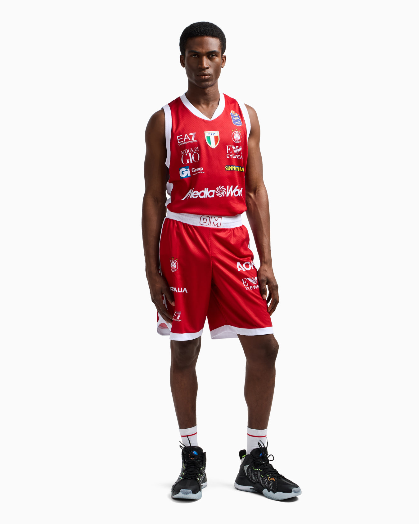 Olimpia Milano Shorts replica 24/25 Championship Slide 2