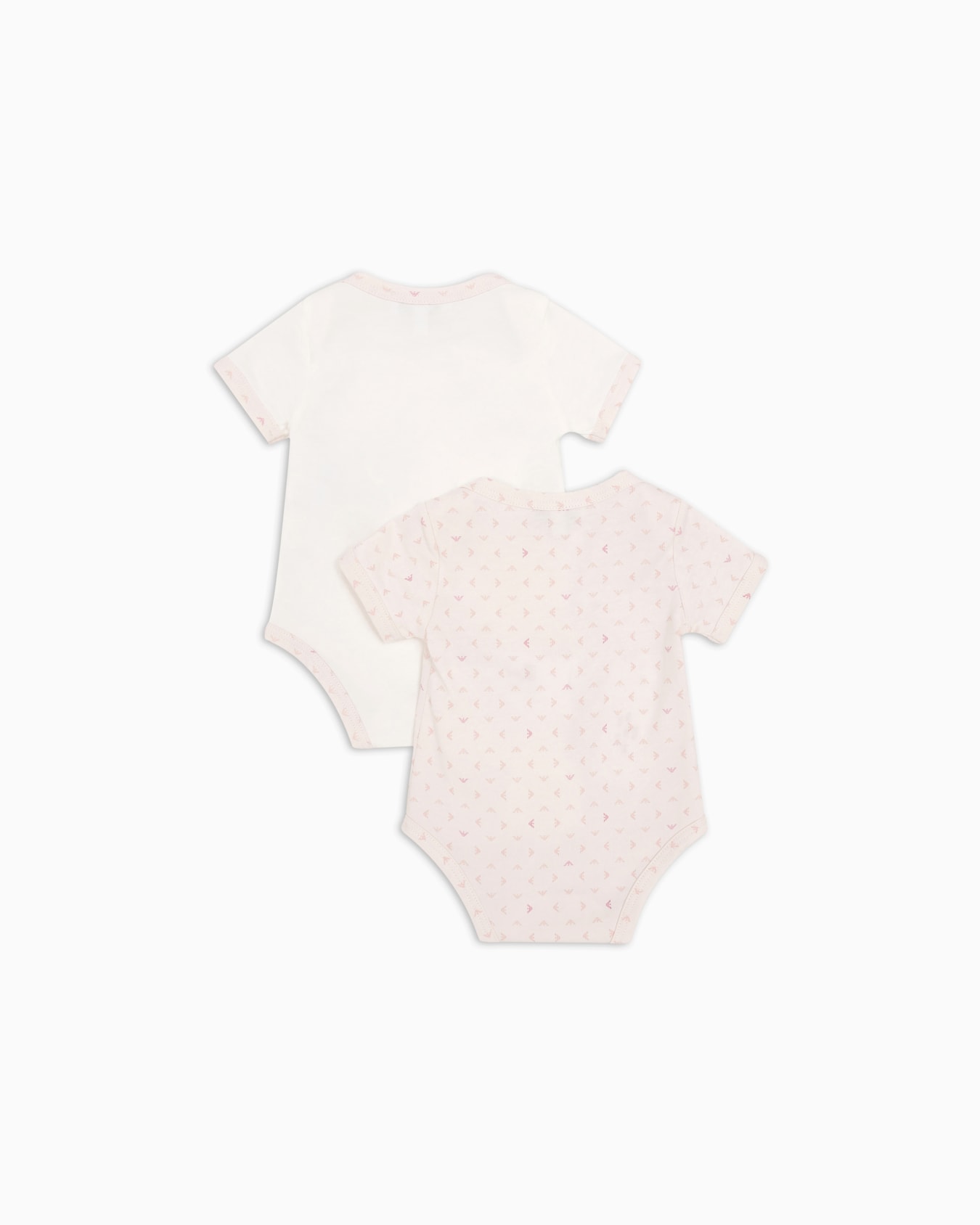 Gift set of two bodysuits with all-over op-art eagle Slide 2