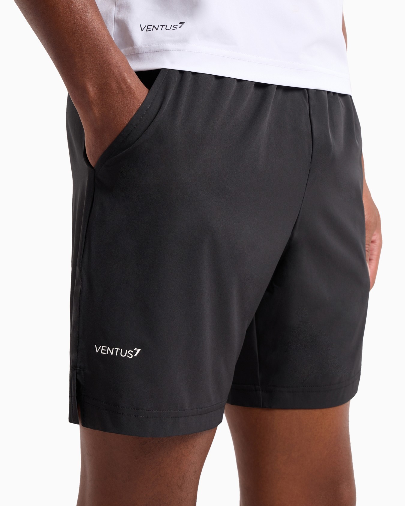 Conjunto de camiseta y pantalones cortos Dynamic Athlete de tejido técnico VENTUS7 Diapositiva 5