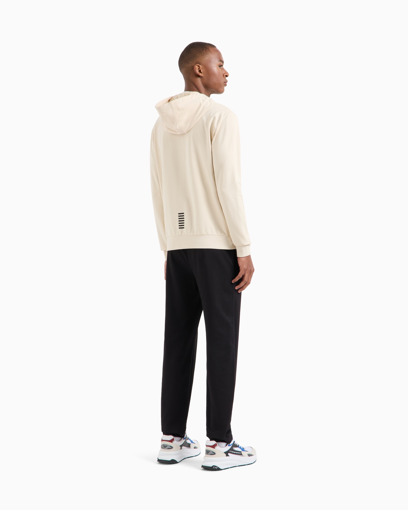 Core Identity cotton-jersey tracksuit Slide 3