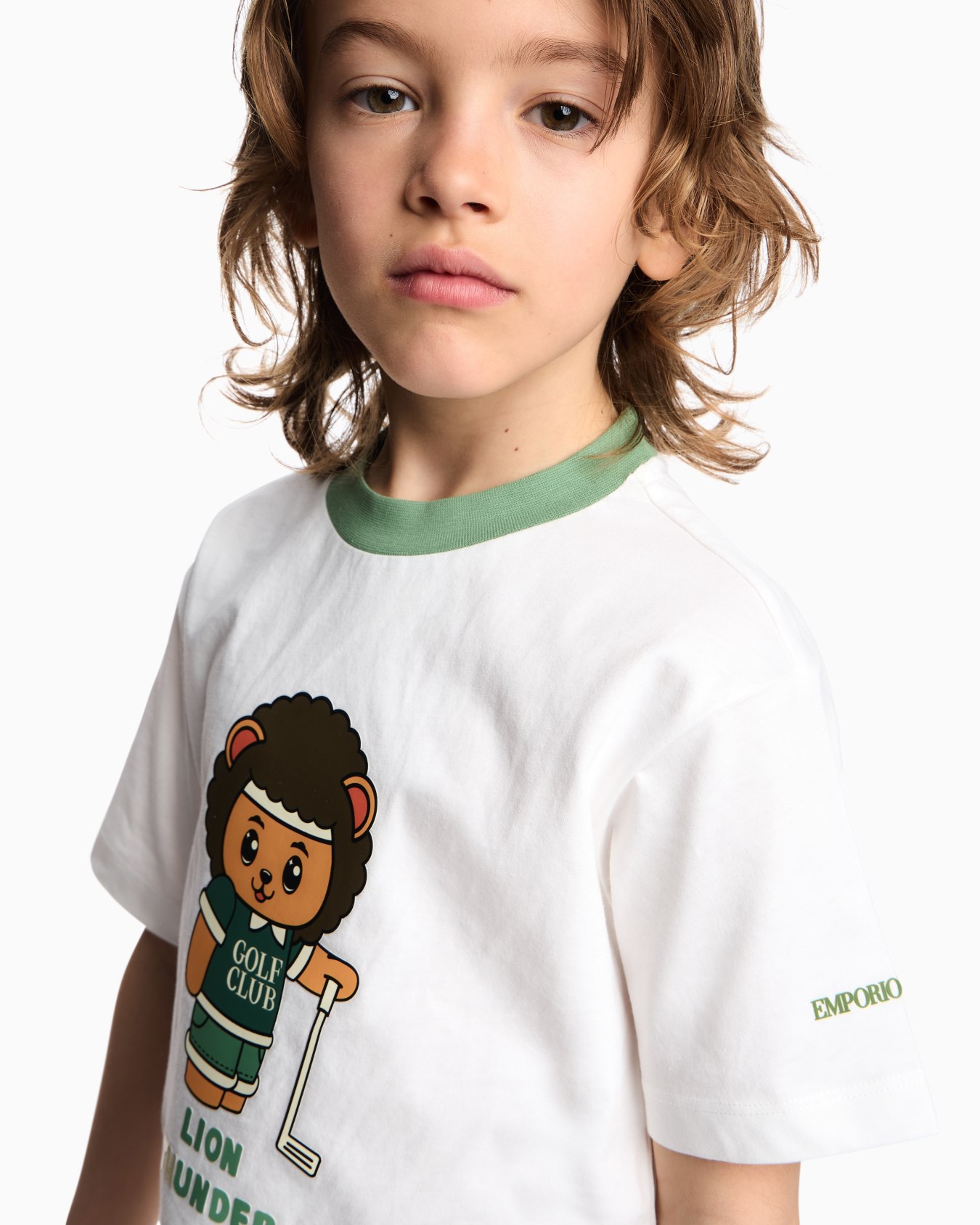 ASV organic-jersey T-shirt with Manga Bear Crew print Slide 4