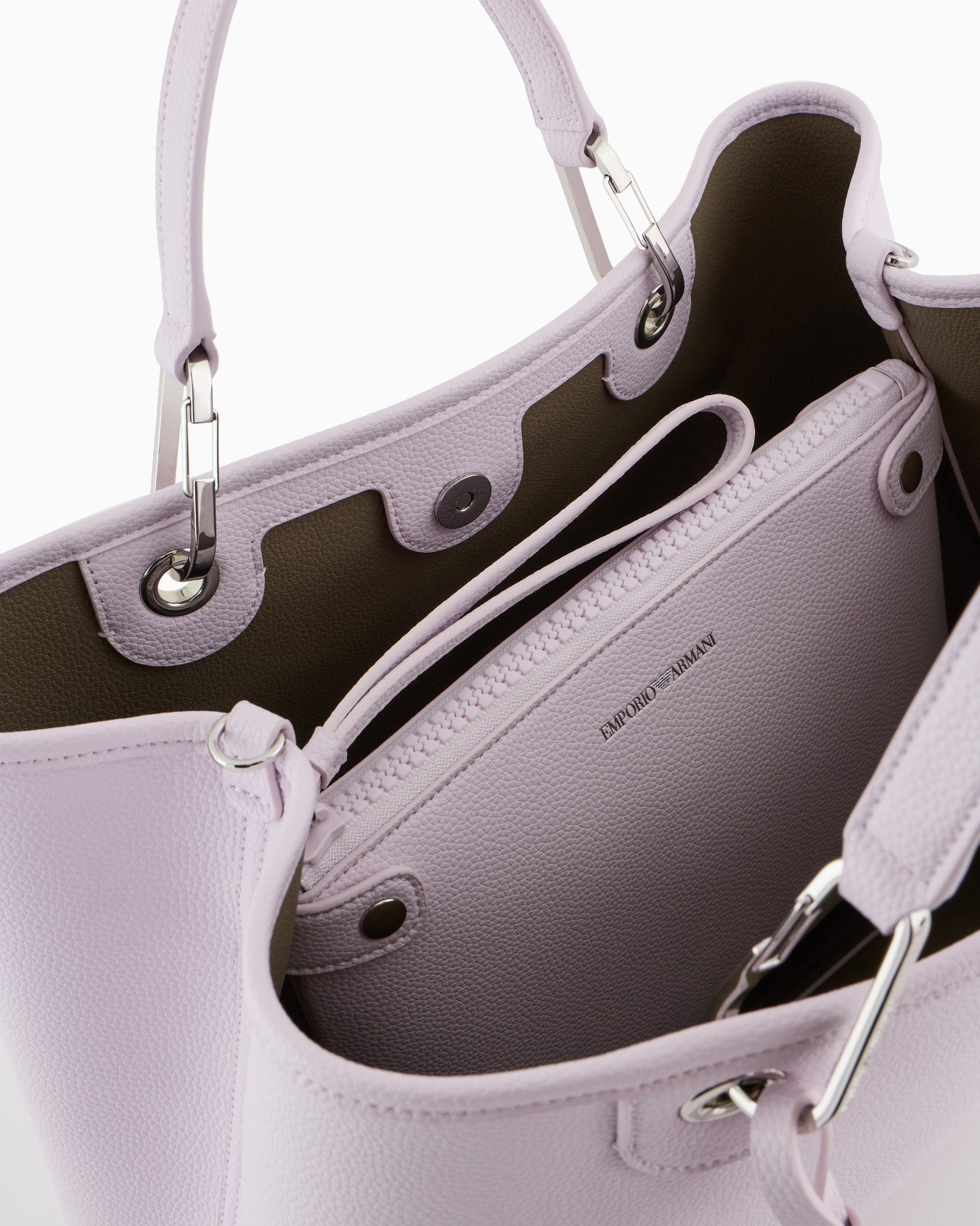 Medium MyEA shopper bag with deer print Slide 3