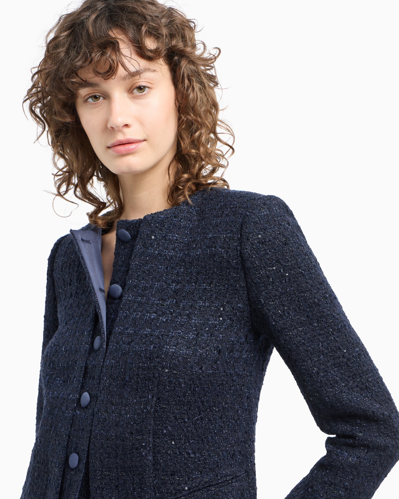 Veste en tweed lurex Diapositive 5