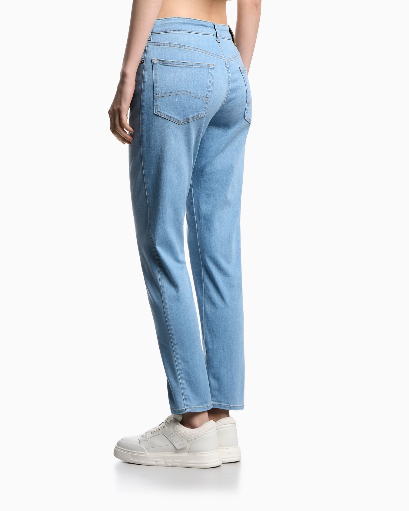 J36 mid-rise, straight-leg, stretch-denim jeans  Slide 2