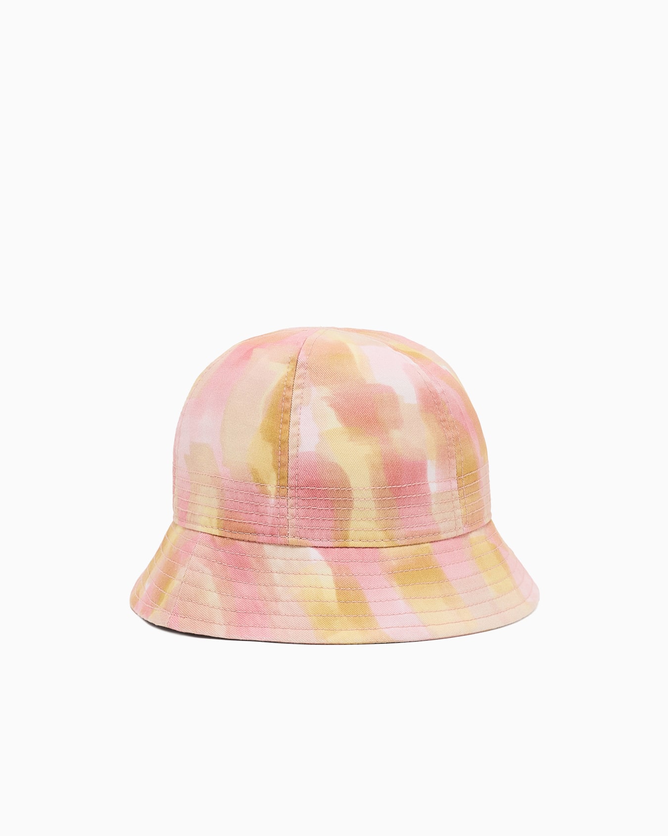 Abstract patterned cotton bucket hat Slide 0