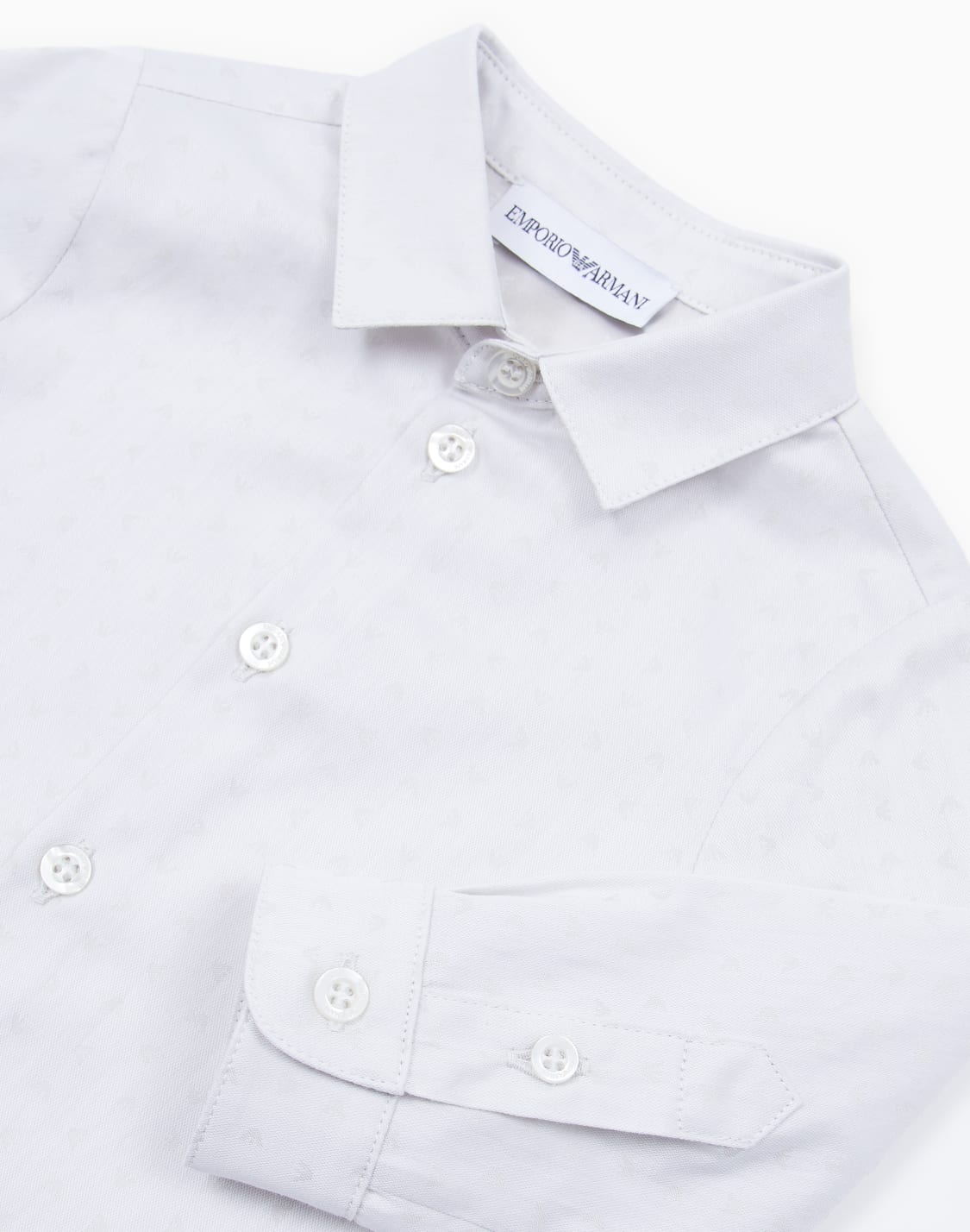 camisa-con-motivo-integral-de-microguilas-blanco--emporio-armani