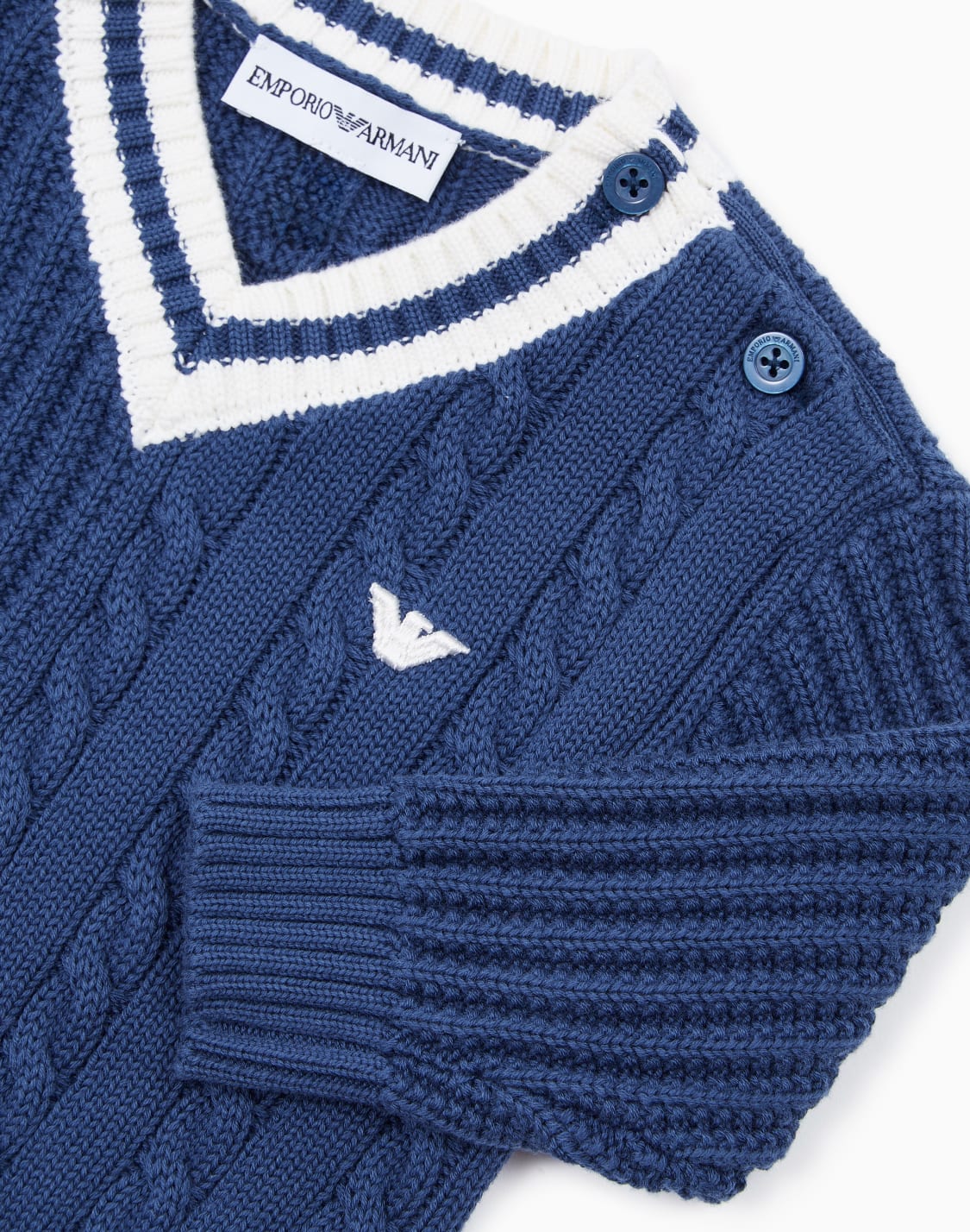 double-knit-v-neck-jumper-blue--emporio-armani