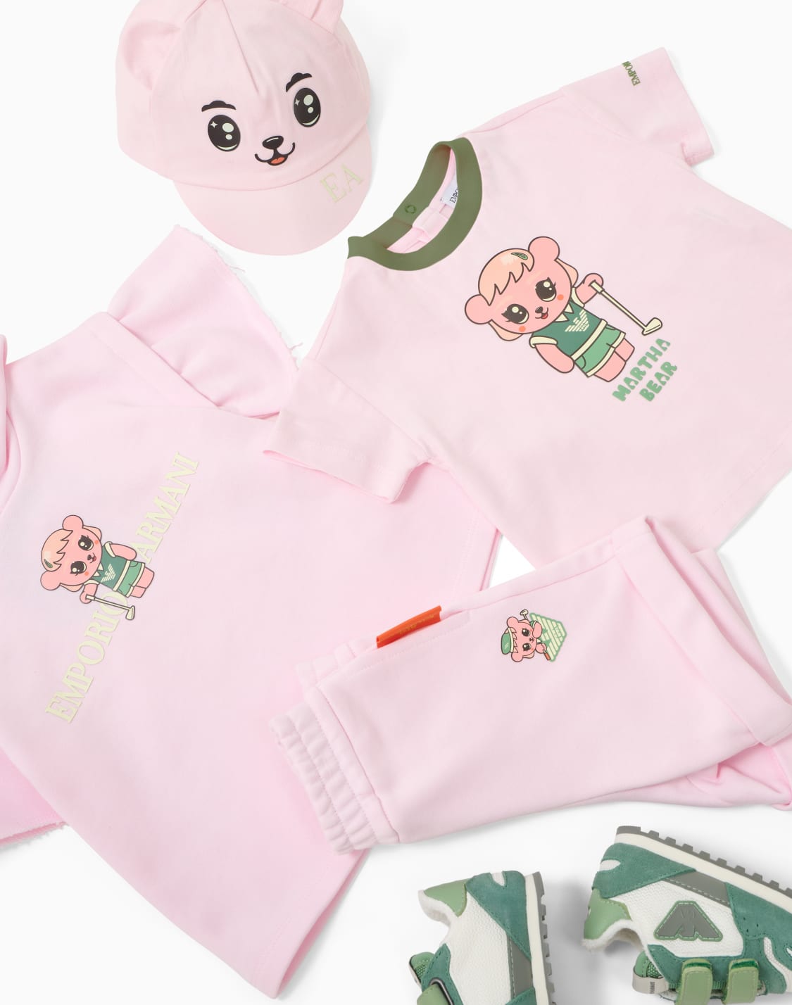 asv-organic-jersey-dress-with-manga-bear-crew-print-pink--emporio-armani