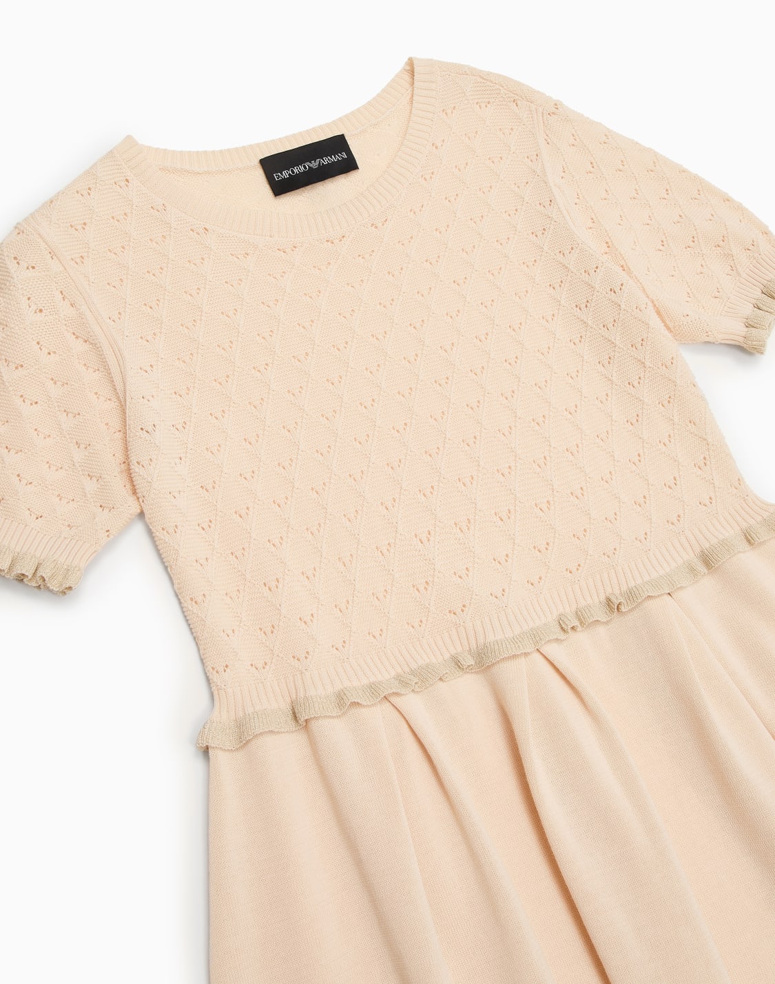 special-occasion-knit-dress-with-openwork-motif-beige--emporio-armani