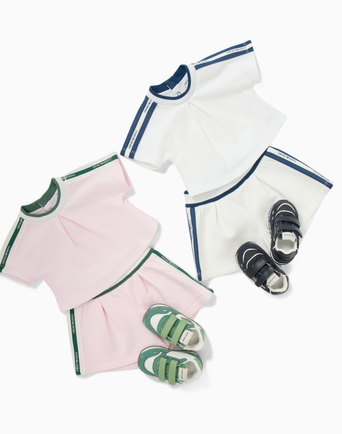t-shirt-and-shorts-set-with-logo-tape-jersey-pink--emporio-armani