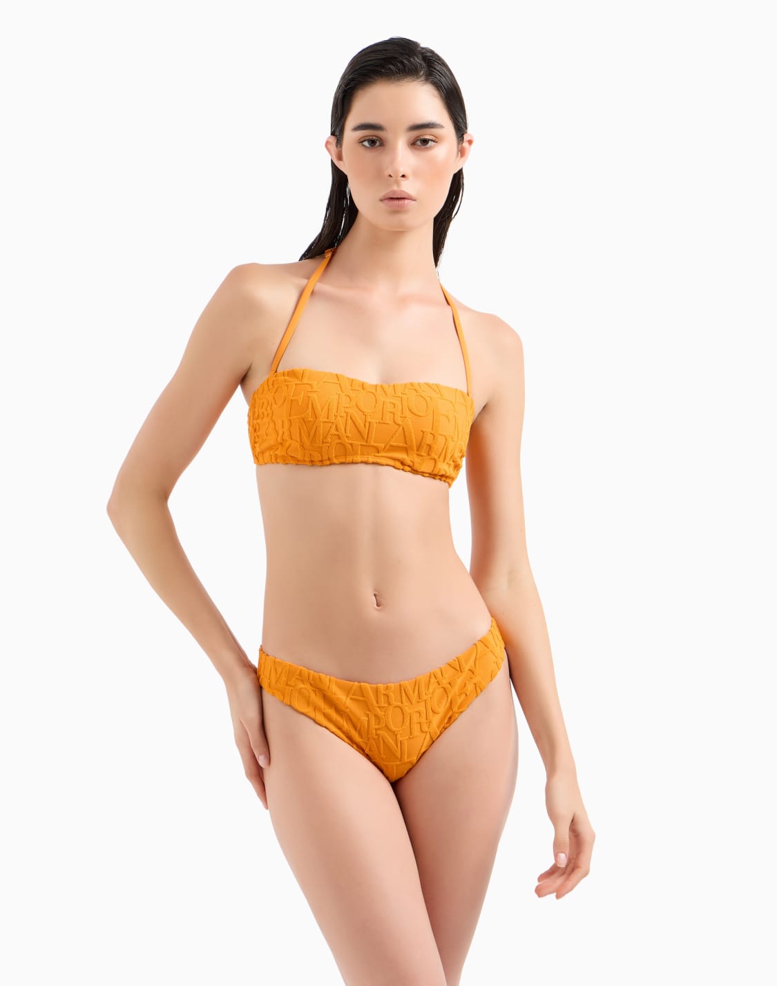 padded-bandeau-bikini-in-asv-all-over-3d-bold-logo-recycled-jacquard-yellow--emporio-armani