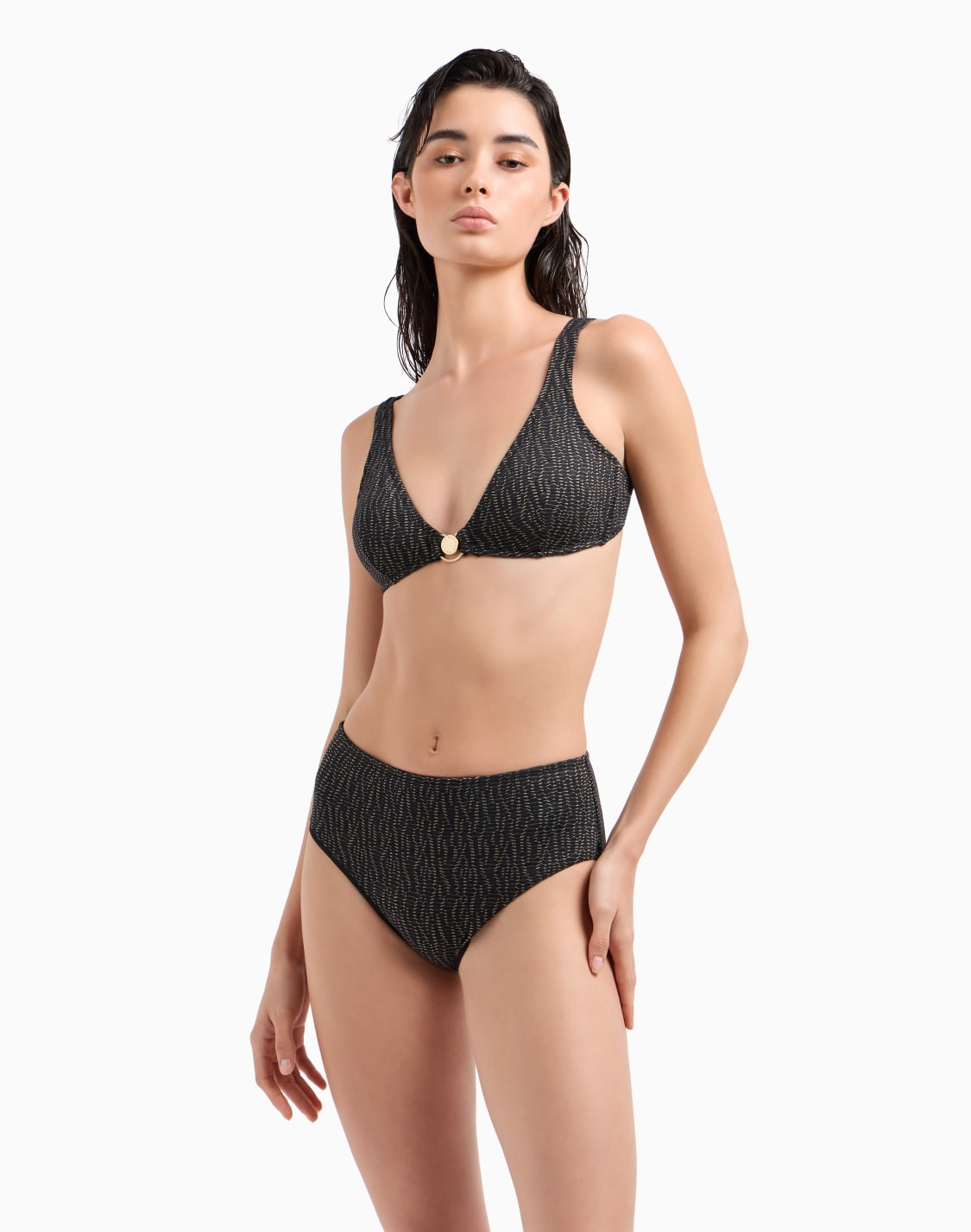 patterned-lurex-padded-triangle-bikini-black--emporio-armani