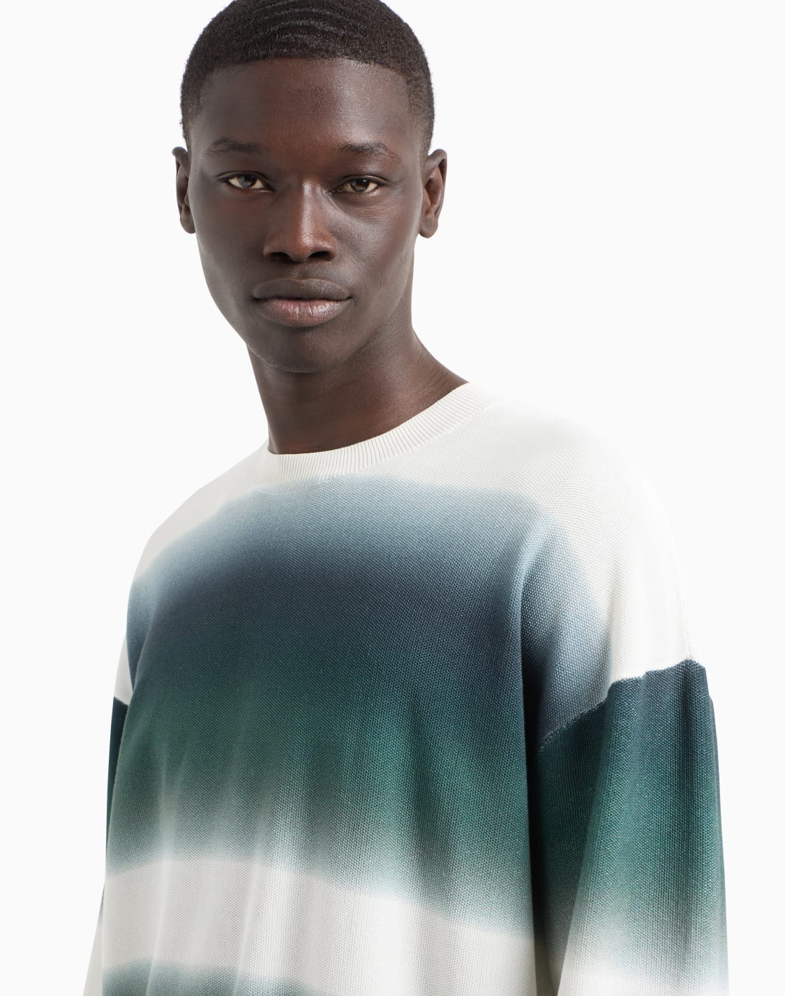 digital-print-piqu-jumper-green--emporio-armani