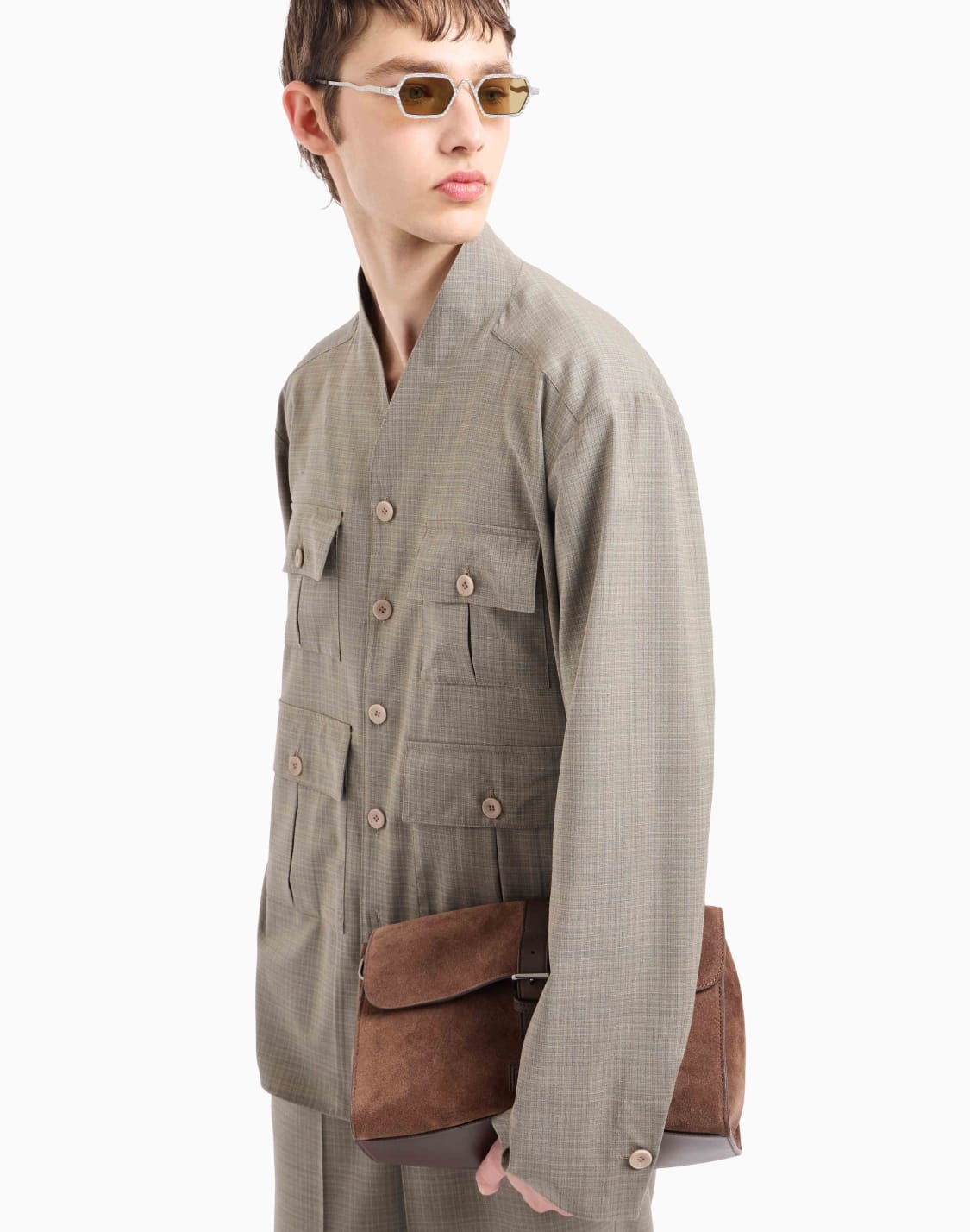shirt-jacket-in-tropical-light-wool-canvas-green--emporio-armani