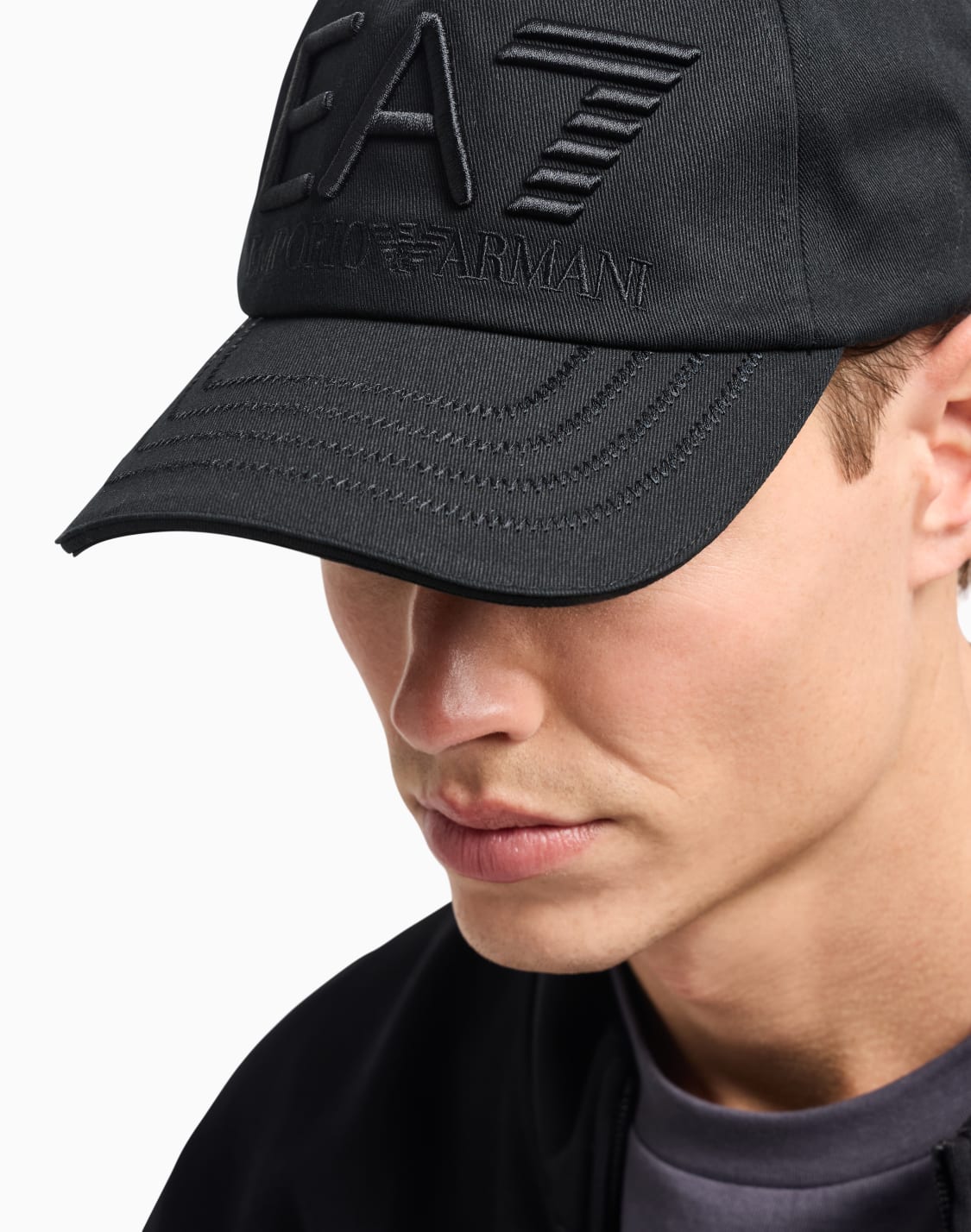 casquette-de-baseball-logo-series-en-coton-noir--ea7