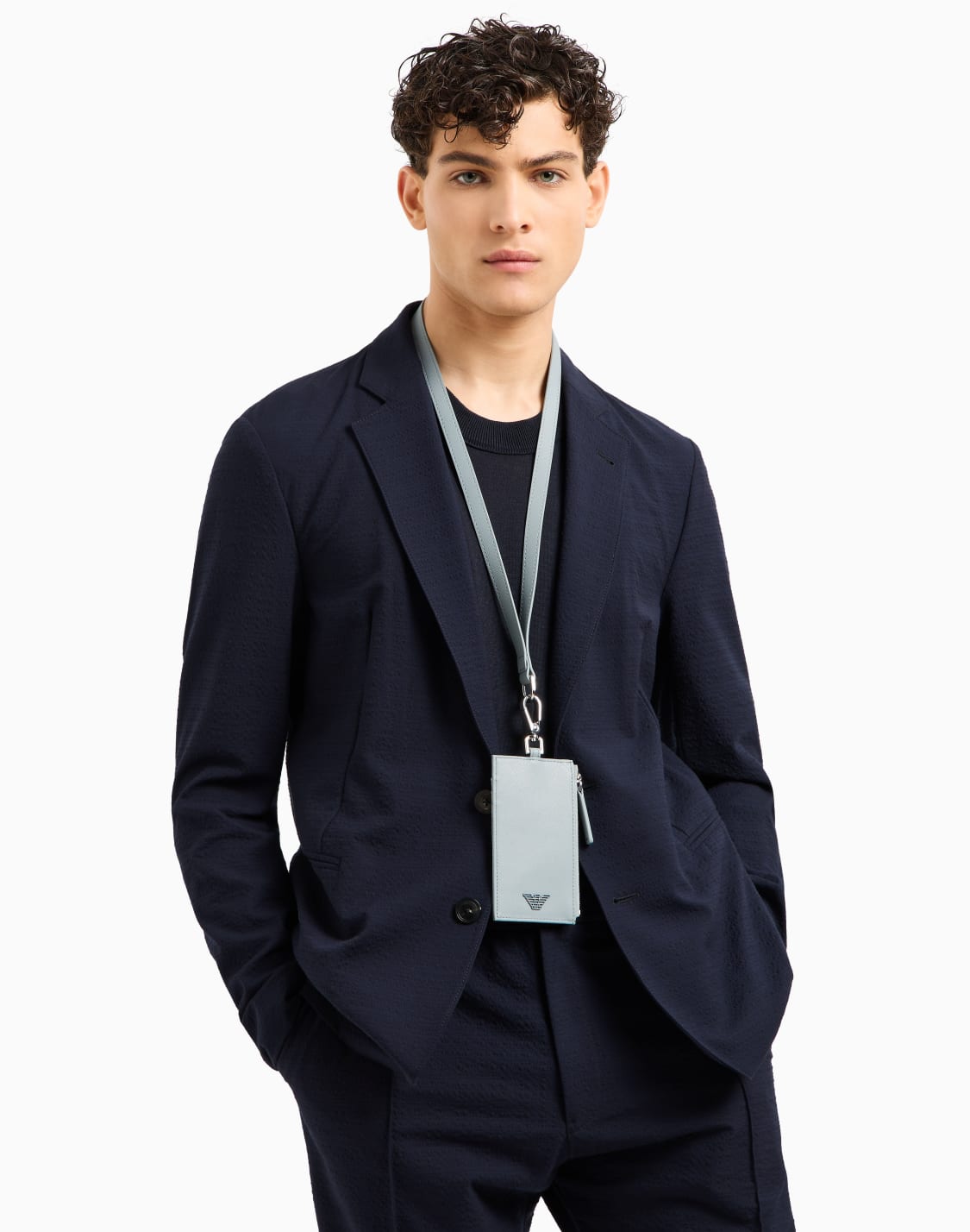 asv-regenerated-saffiano-card-holder-with-shoulder-strap-grey--emporio-armani