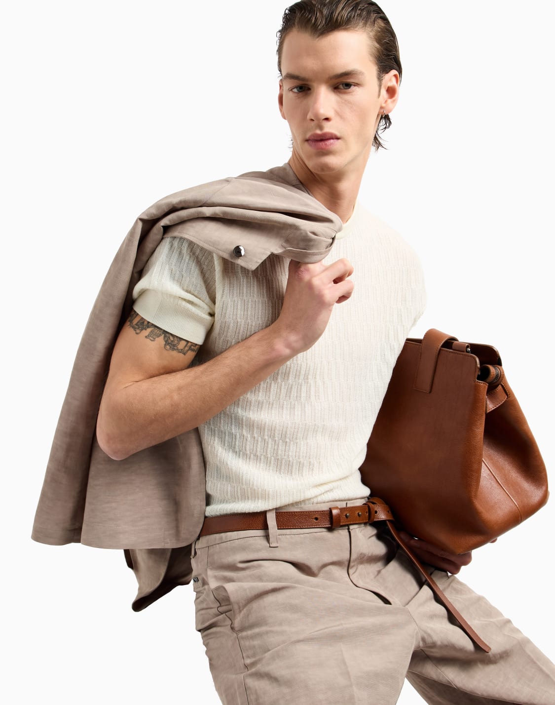 asv-lyocell-blend-textured-jumper-beige--emporio-armani