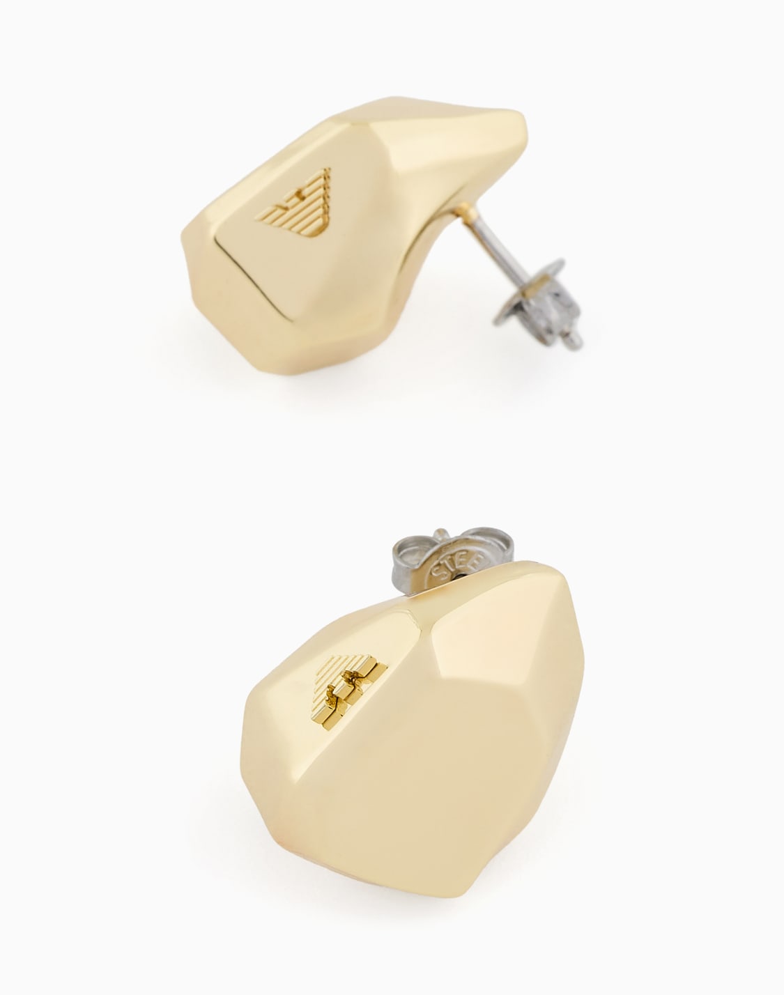 -gold-tone-brass-stud-earrings-multicoloured--emporio-armani