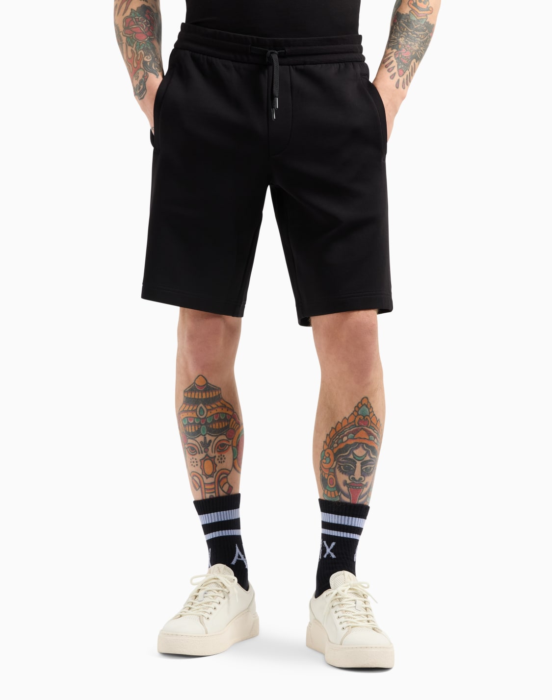 bermuda-shorts-black--armani-exchange