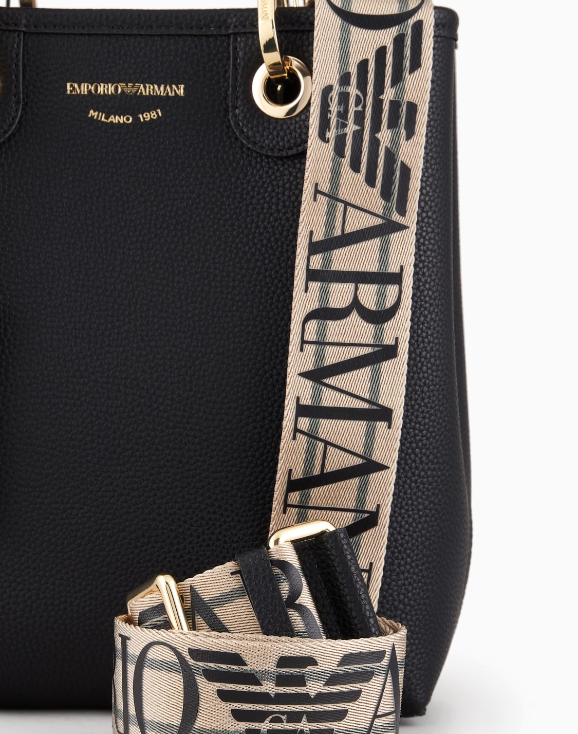 deer-print-myea-vertical-shopper-bag-black--emporio-armani