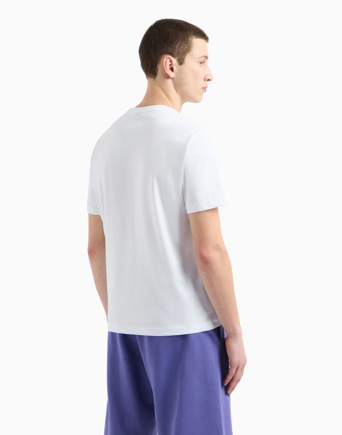 t-shirt-logo-series-manches-courtes-en-jersey-de-coton-biologique-blanc--ea7