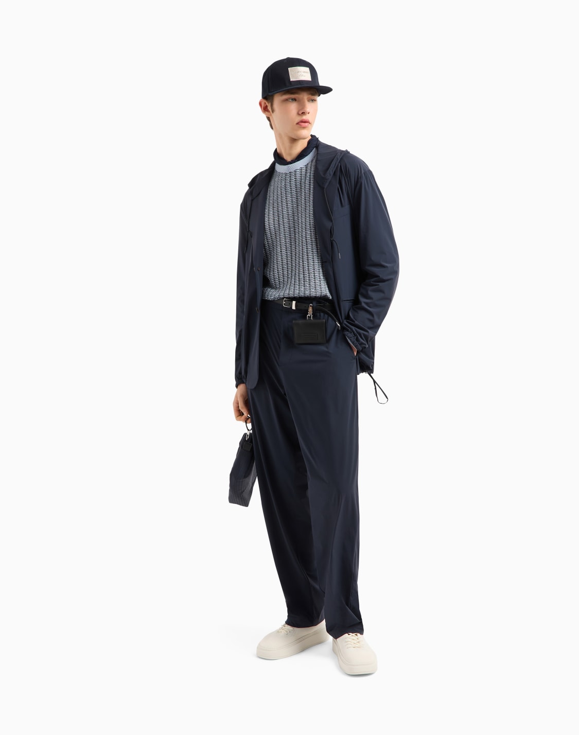 pantalon-avec-lastique-au-dos-en-nylon-stretch-bleu-marine--emporio-armani
