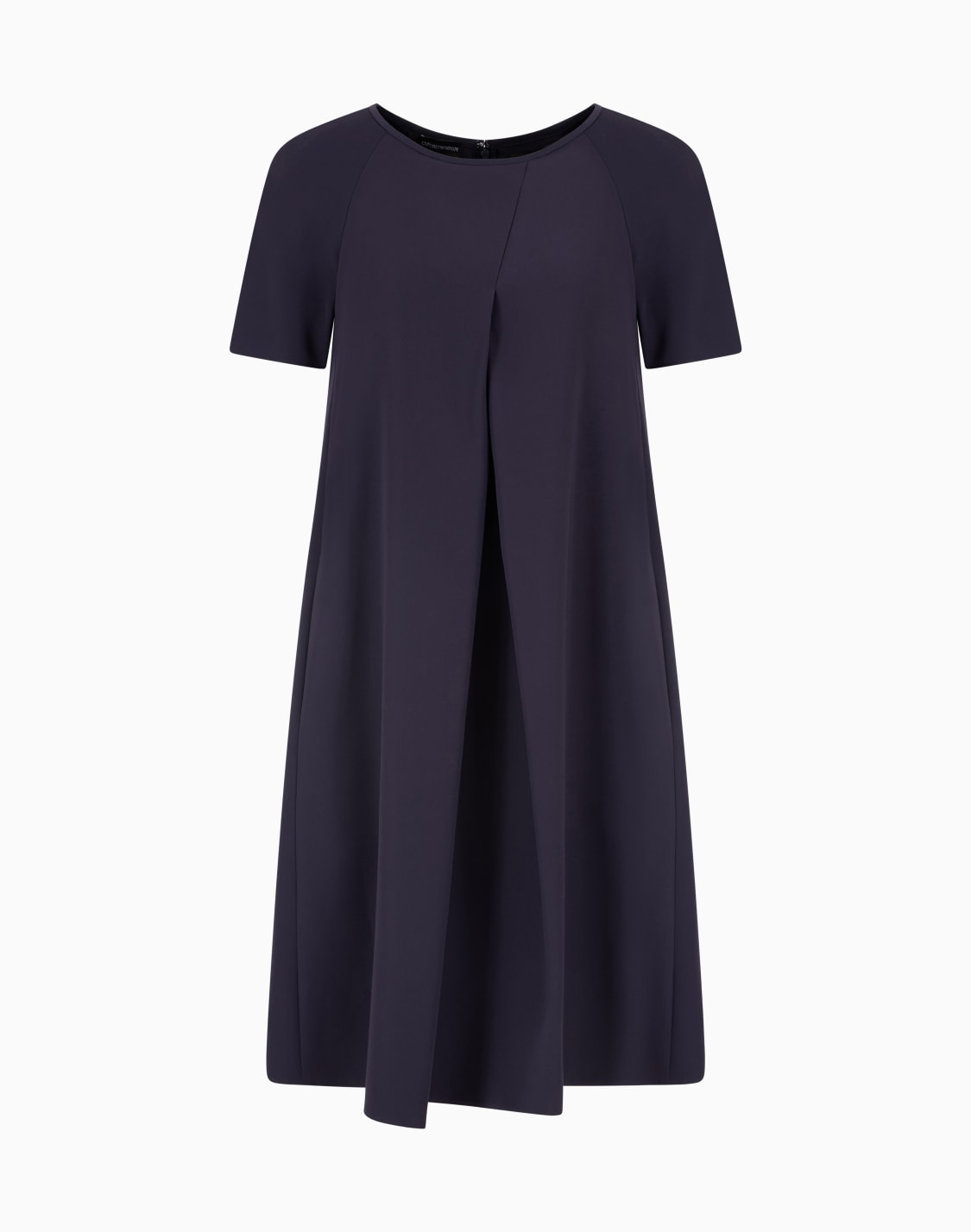 ausgestelltes-kleid-aus-funktions-cady-mit-maxi-godetfalte-marineblau--emporio-armani
