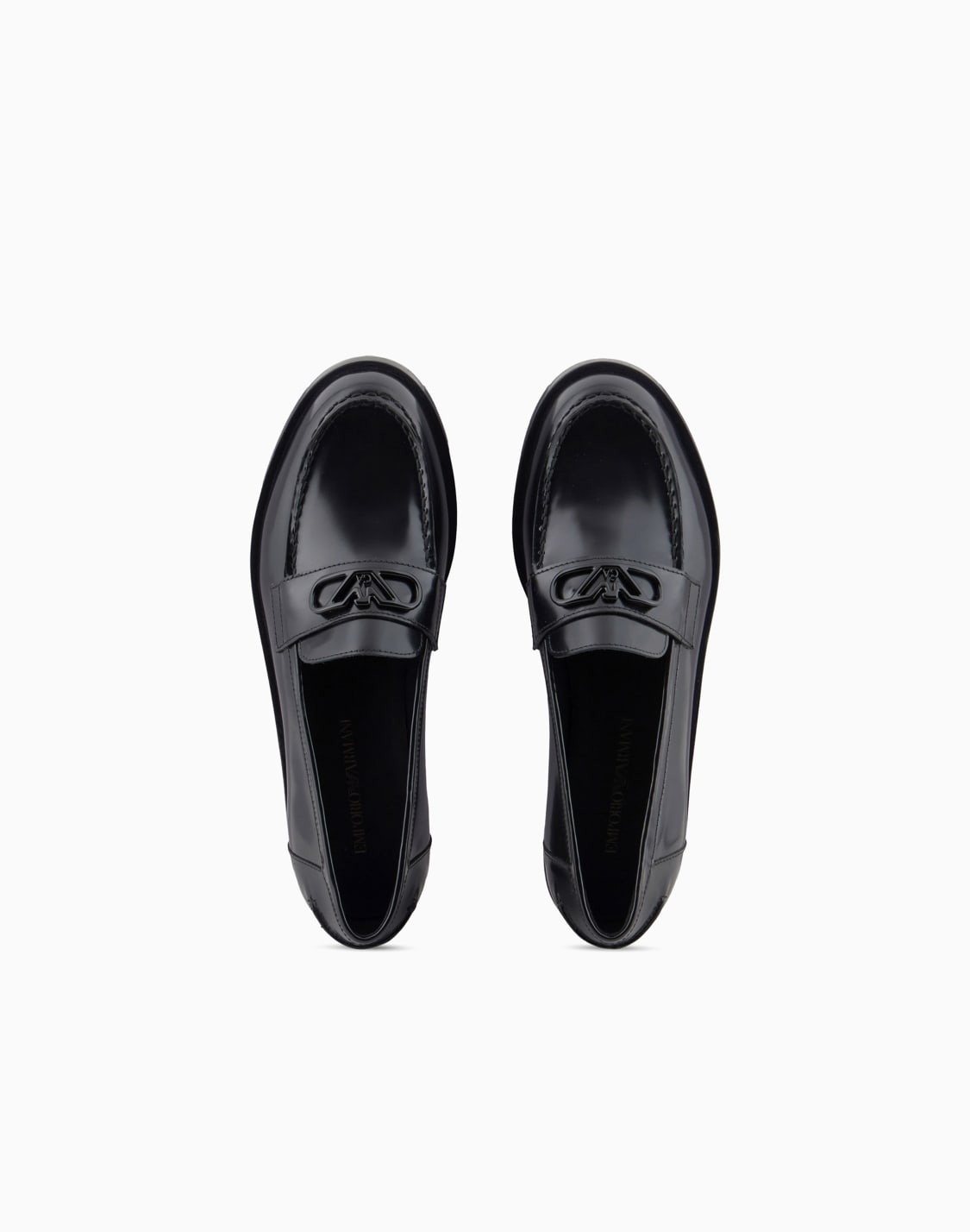 brushed-leather-loafers-with-eagle-plate-black--emporio-armani