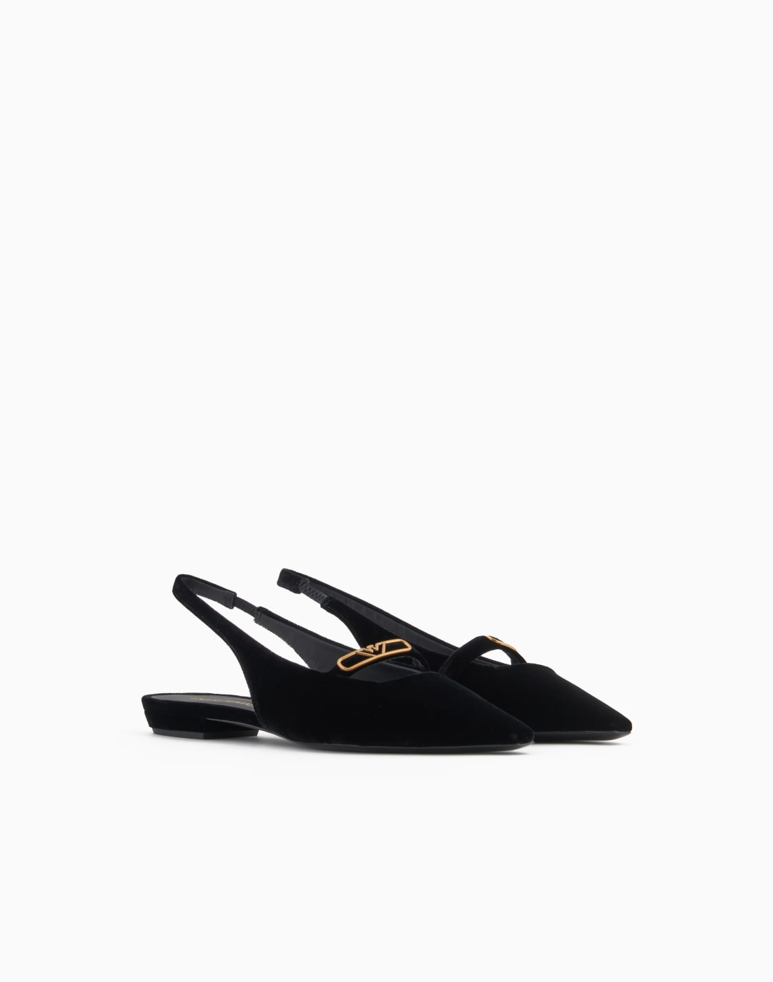 slingback-ballerinas-made-of-velvet-with-eagle-plate-black--emporio-armani