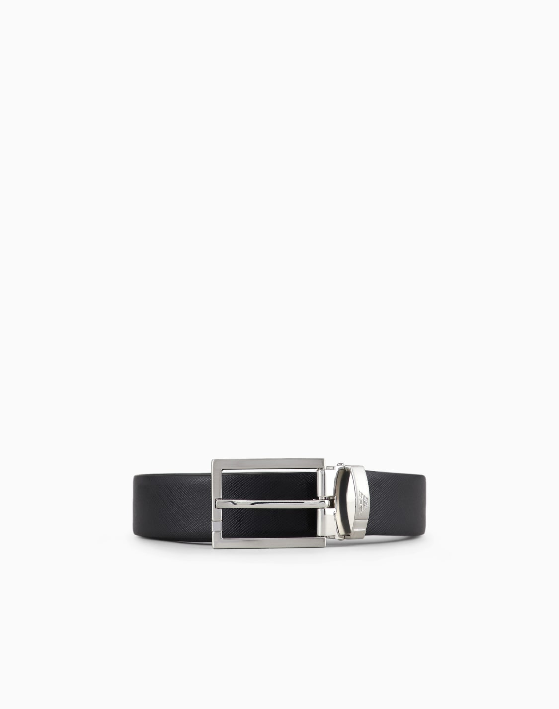 reversible-belt-in-two-tone-leather-with-all-over-embossed-eagle-black--emporio-armani