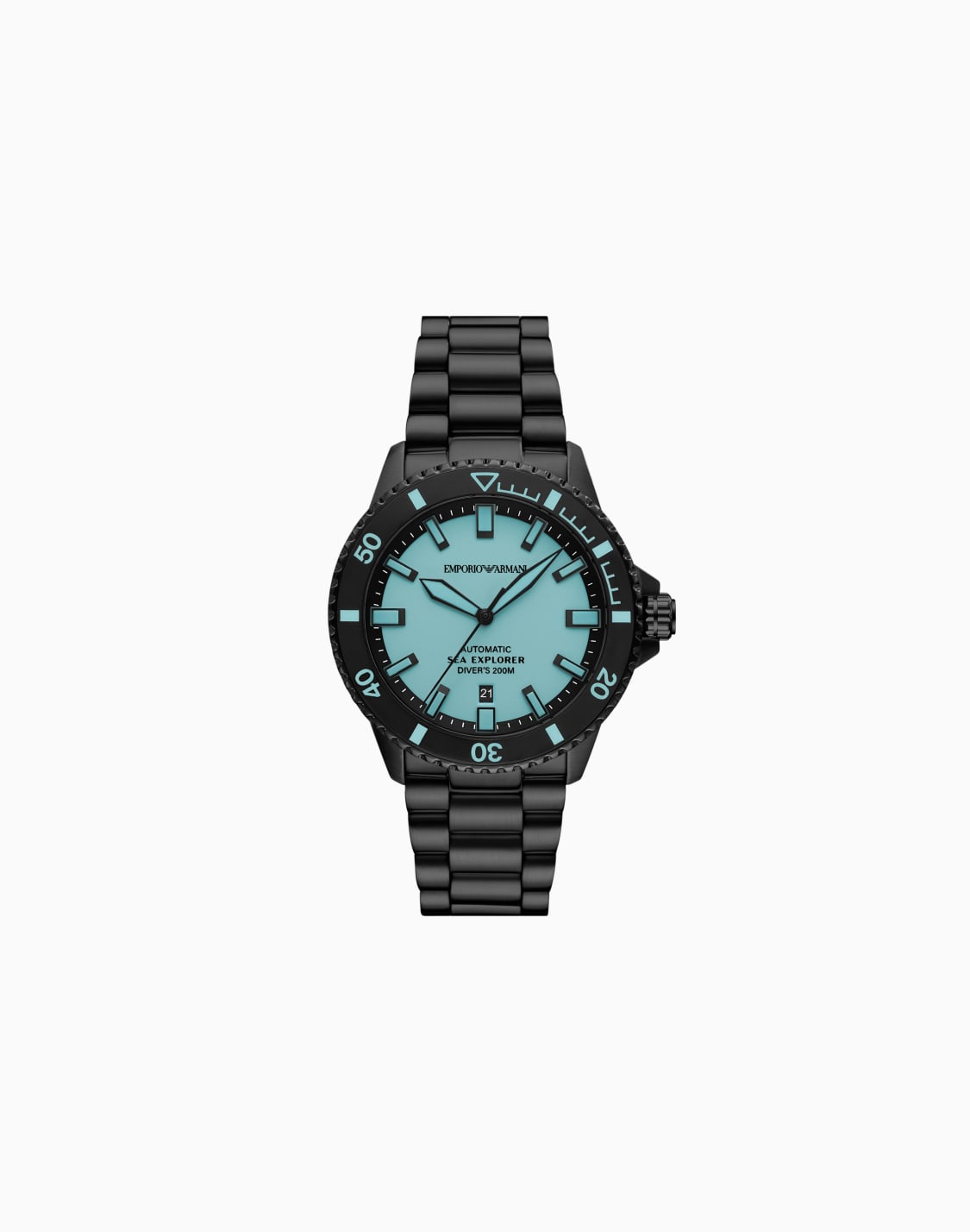 -sea-explorer-automatic-black-stainless-steel-watch-multicoloured--emporio-armani
