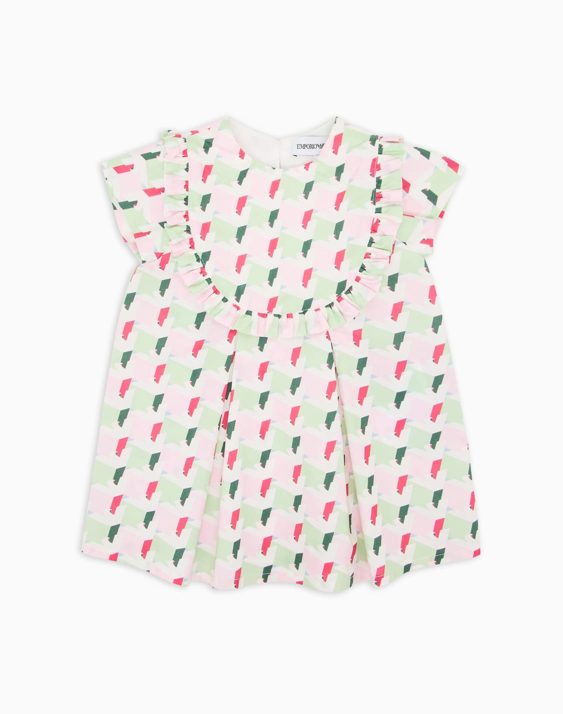poplin-dress-with-all-over-print-multicoloured--emporio-armani