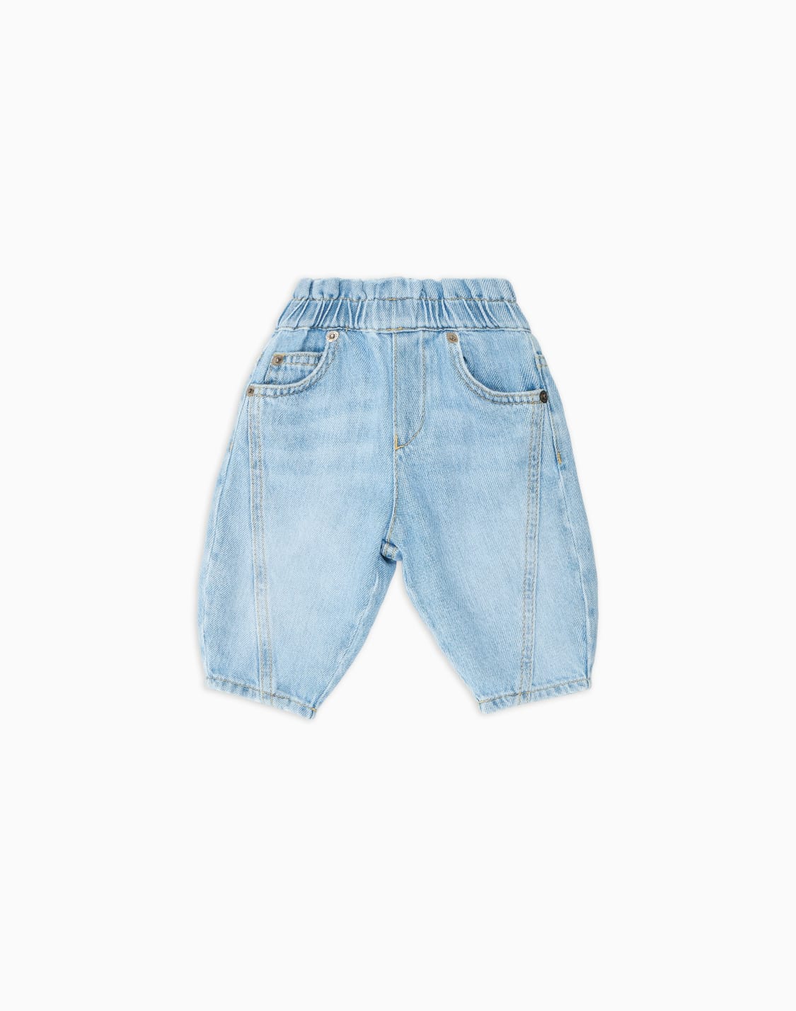 denim-jeans-with-an-elasticated-waist-blue--emporio-armani