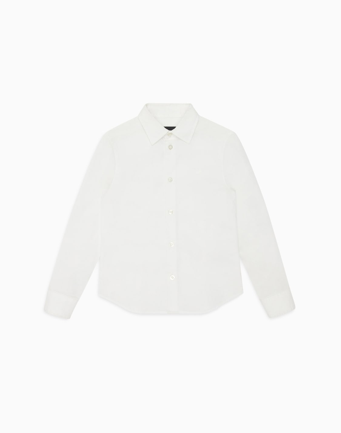 poplin-shirt-with-monochromatic-eagle-embroidery-white--emporio-armani