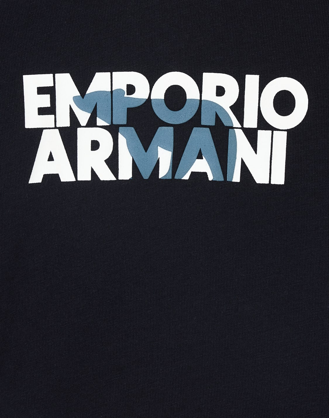 langarm-t-shirt-aus-jersey-marineblau--emporio-armani