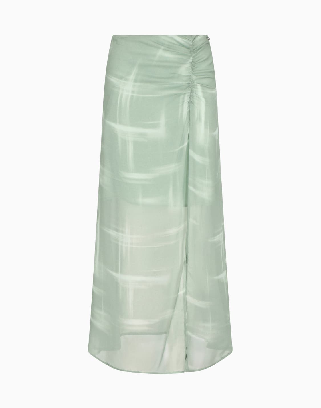 draped-chiffon-midi-skirt-green--armani-exchange