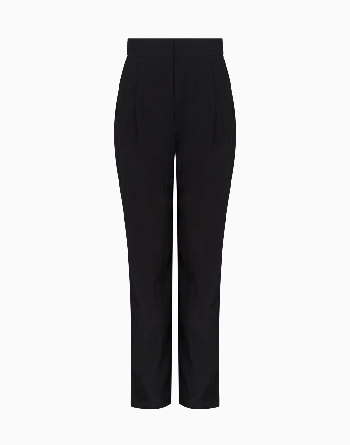 trousers-with-pleats-in-flowing-fabric-black--armani-exchange