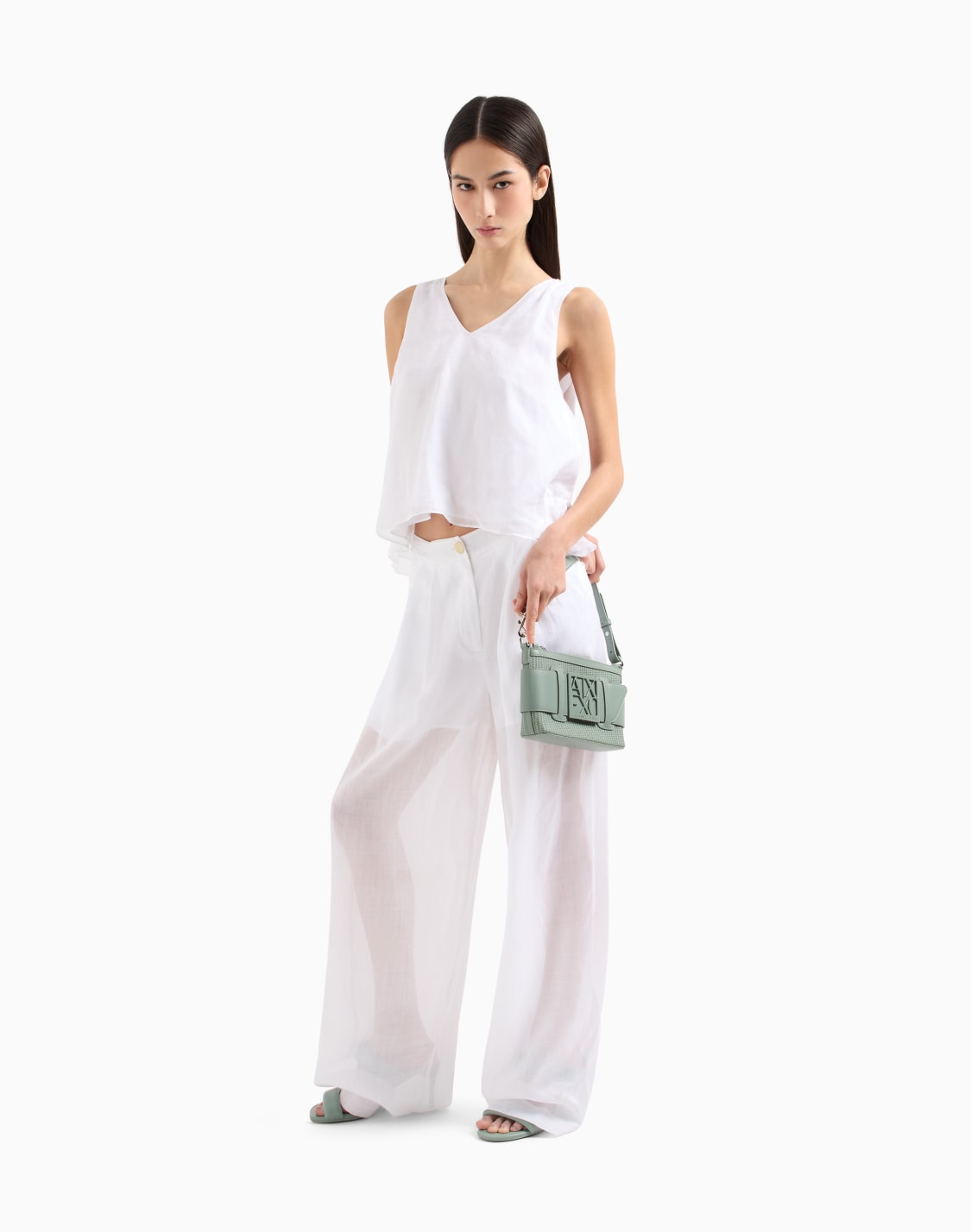 cotton-ramie-pleated-trousers-white--armani-exchange