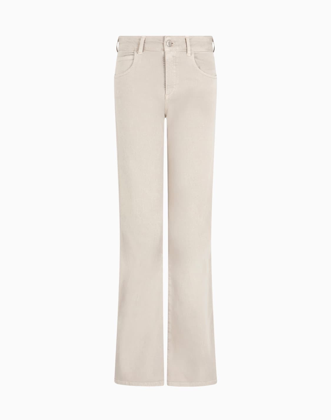 j9d-mid-rise-jeans-with-a-flared-hem-in-a-garment-dyed-viscose-blend-beige--emporio-armani
