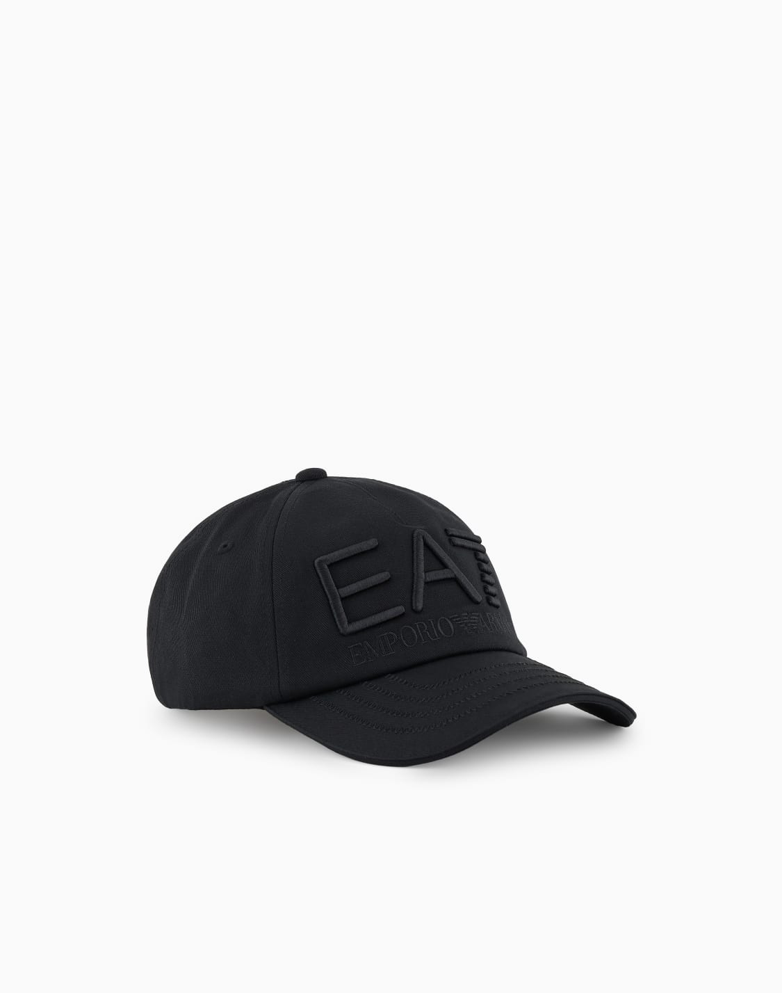 casquette-de-baseball-logo-series-en-coton-noir--ea7