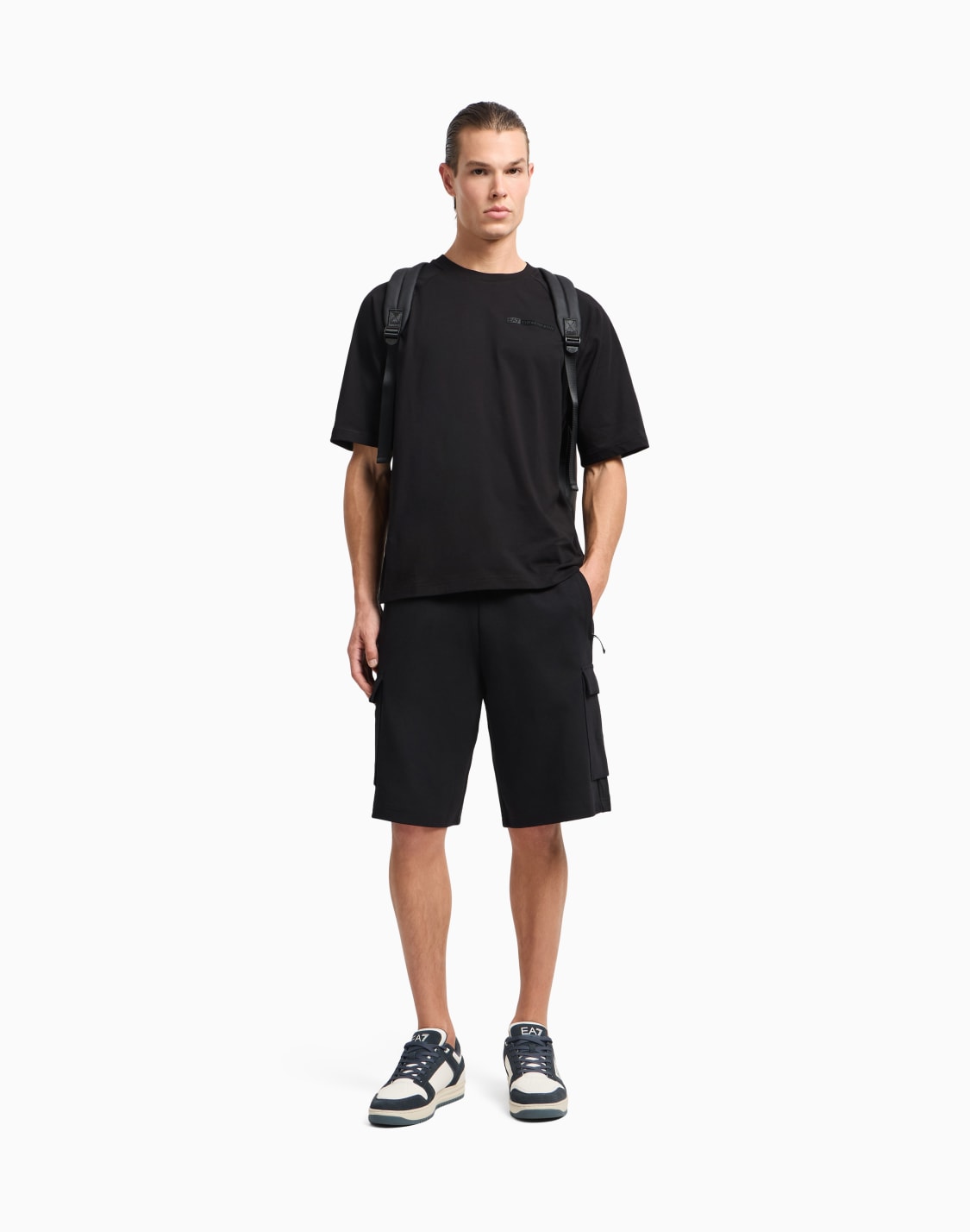 cotton-blend-cargo-boardshorts-black--ea7