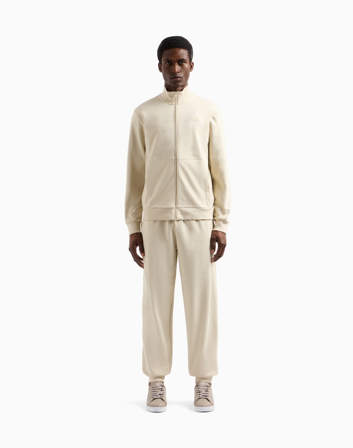 visibility-cotton-full-zip-tracksuit-beige--ea7