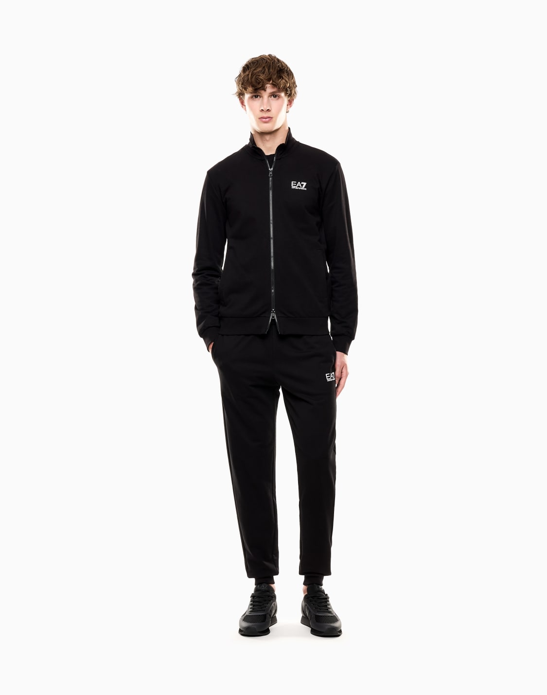 core-identity-cotton-zip-up-sweatshirt-black--ea7
