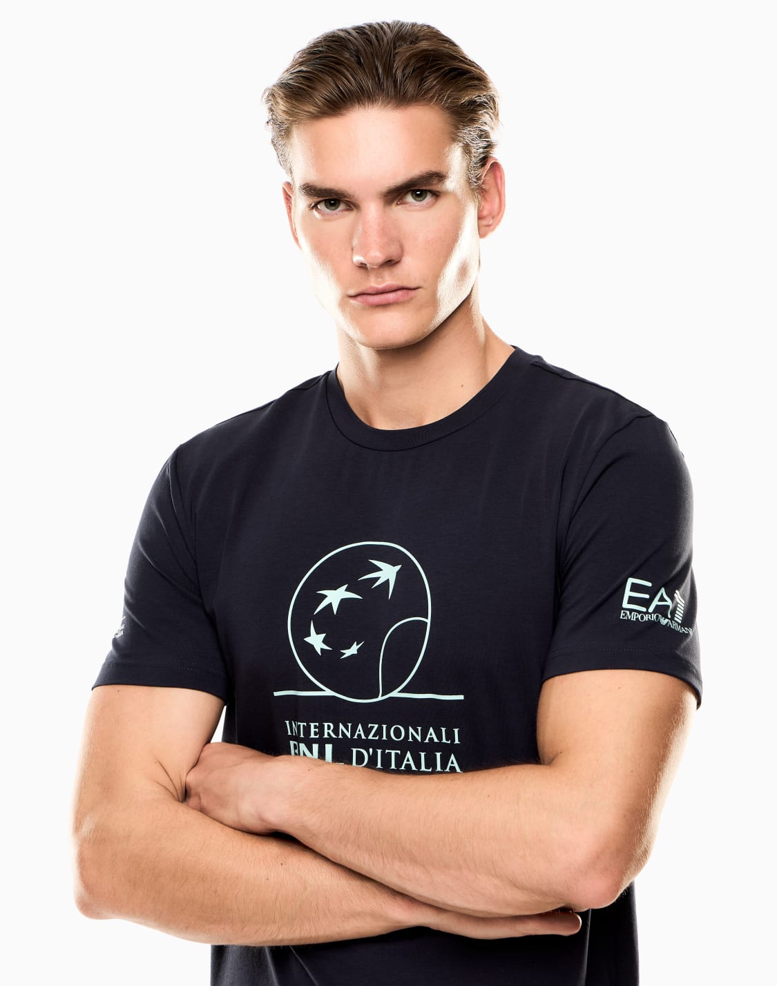 italian-open-stretch-cotton-crew-neck-t-shirt-with-oversized-print-navy-blue--ea7
